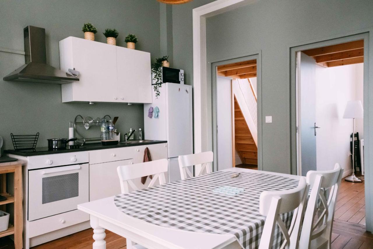 Charming Apartment With Terrace In Lille 里尔 外观 照片