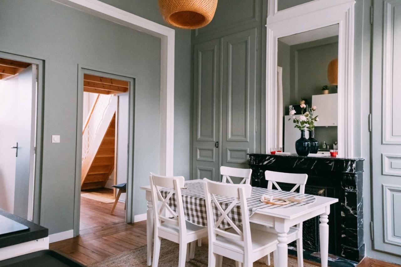 Charming Apartment With Terrace In Lille 里尔 外观 照片